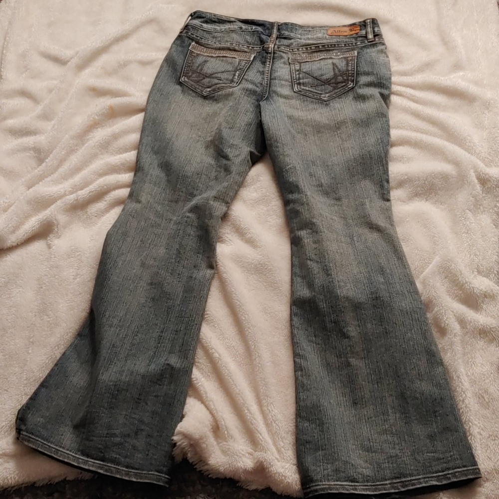 Allen B rhinestone jeans size 16
